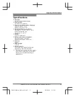 Preview for 11 page of Panasonic KX-TU321 E Operating	 Instruction