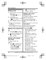 Preview for 12 page of Panasonic KX-TU321 E Operating	 Instruction