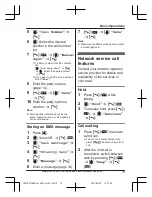 Preview for 19 page of Panasonic KX-TU321 E Operating	 Instruction