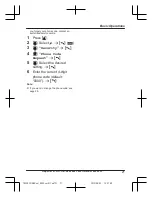 Preview for 21 page of Panasonic KX-TU321 E Operating	 Instruction