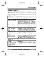 Preview for 27 page of Panasonic KX-TU321 E Operating	 Instruction