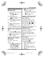 Preview for 13 page of Panasonic KX-TU327 E Operating Instructions Manual