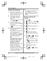 Предварительный просмотр 22 страницы Panasonic KX-TU327 E Operating Instructions Manual