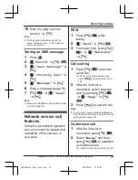 Предварительный просмотр 23 страницы Panasonic KX-TU327 E Operating Instructions Manual