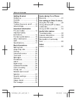 Preview for 2 page of Panasonic KX-TU329FXME Operating Instructions Manual