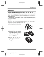 Preview for 3 page of Panasonic KX-TU329FXME Operating Instructions Manual