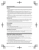 Preview for 14 page of Panasonic KX-TU329FXME Operating Instructions Manual