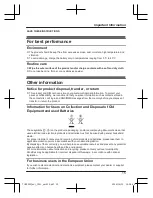 Preview for 15 page of Panasonic KX-TU329FXME Operating Instructions Manual