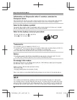 Preview for 16 page of Panasonic KX-TU329FXME Operating Instructions Manual