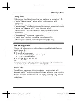 Preview for 19 page of Panasonic KX-TU329FXME Operating Instructions Manual