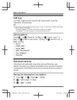 Preview for 20 page of Panasonic KX-TU329FXME Operating Instructions Manual