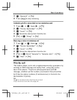 Preview for 31 page of Panasonic KX-TU329FXME Operating Instructions Manual