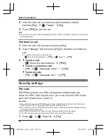 Preview for 34 page of Panasonic KX-TU329FXME Operating Instructions Manual