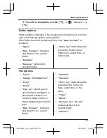 Preview for 39 page of Panasonic KX-TU329FXME Operating Instructions Manual