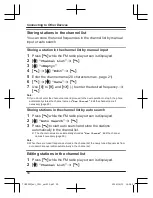 Preview for 50 page of Panasonic KX-TU329FXME Operating Instructions Manual