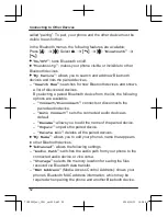 Preview for 52 page of Panasonic KX-TU329FXME Operating Instructions Manual