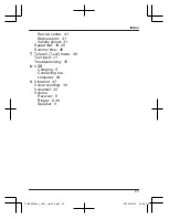 Preview for 63 page of Panasonic KX-TU329FXME Operating Instructions Manual