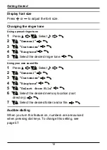 Preview for 12 page of Panasonic KX-TU446 Operating Instructions Manual