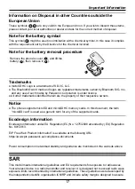 Preview for 17 page of Panasonic KX-TU446 Operating Instructions Manual