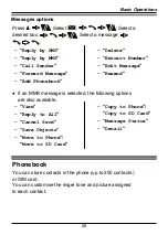 Preview for 28 page of Panasonic KX-TU446 Operating Instructions Manual