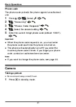 Preview for 41 page of Panasonic KX-TU446 Operating Instructions Manual