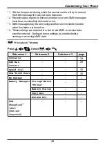 Preview for 49 page of Panasonic KX-TU446 Operating Instructions Manual