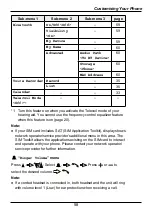 Preview for 58 page of Panasonic KX-TU446 Operating Instructions Manual