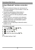 Preview for 59 page of Panasonic KX-TU446 Operating Instructions Manual