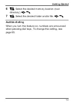 Preview for 13 page of Panasonic KX-TU456 EX Operating Instructions Manual