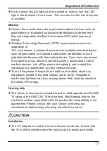 Preview for 17 page of Panasonic KX-TU456 EX Operating Instructions Manual