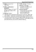 Preview for 23 page of Panasonic KX-TU456 EX Operating Instructions Manual