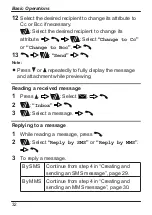 Preview for 32 page of Panasonic KX-TU456 EX Operating Instructions Manual