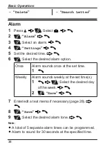 Preview for 38 page of Panasonic KX-TU456 EX Operating Instructions Manual