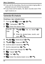 Preview for 40 page of Panasonic KX-TU456 EX Operating Instructions Manual