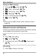 Preview for 46 page of Panasonic KX-TU456 EX Operating Instructions Manual