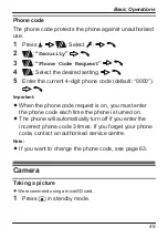 Preview for 49 page of Panasonic KX-TU456 EX Operating Instructions Manual