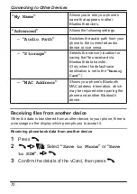 Preview for 70 page of Panasonic KX-TU456 EX Operating Instructions Manual