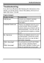 Preview for 73 page of Panasonic KX-TU456 EX Operating Instructions Manual