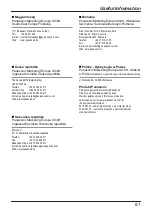 Preview for 81 page of Panasonic KX-TU456 EX Operating Instructions Manual