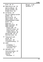 Preview for 83 page of Panasonic KX-TU456 EX Operating Instructions Manual