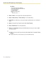 Preview for 152 page of Panasonic KX-TVA200 Installation Manual