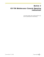 Preview for 41 page of Panasonic KX-TVA200 Programming Manual