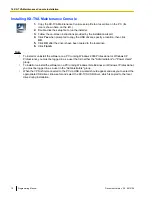 Предварительный просмотр 10 страницы Panasonic KX-TVA50 Programming Manual