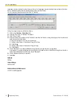 Предварительный просмотр 78 страницы Panasonic KX-TVA50 Programming Manual