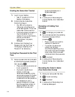 Предварительный просмотр 10 страницы Panasonic KX-TVM200 Operating Instructions Manual