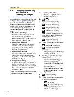 Предварительный просмотр 12 страницы Panasonic KX-TVM200 Operating Instructions Manual