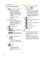 Предварительный просмотр 28 страницы Panasonic KX-TVM200 Operating Instructions Manual