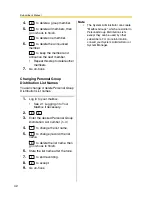 Предварительный просмотр 42 страницы Panasonic KX-TVM200 Operating Instructions Manual