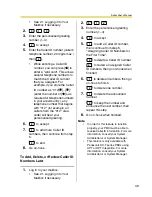 Предварительный просмотр 49 страницы Panasonic KX-TVM200 Operating Instructions Manual