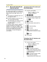 Предварительный просмотр 50 страницы Panasonic KX-TVM200 Operating Instructions Manual